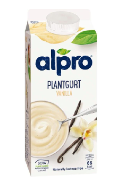 Ферментированный соевый продукт Alpro Plantgurt Vanilja 750г ваниль 