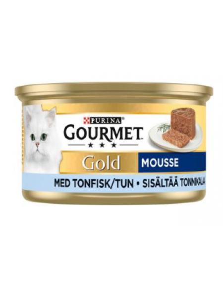 Корм для взрослой кошки Gourmet Gold Mousse 85 г тунец