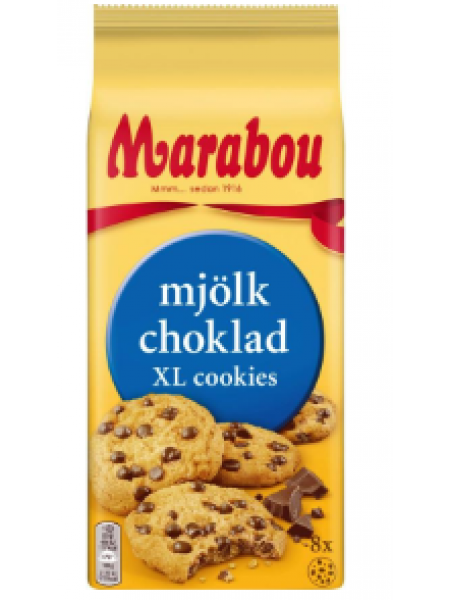 Печенье Marabou Mjölk Choklad XL 184г с кусочками шоколада