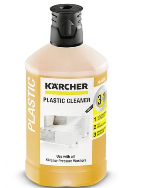  Средство для чистки пластиковых поверхностей 3 в 1Kärcher 1л (6 295-884,0)