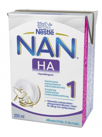  Готовая смесь для грудных детей на молочной основе Nestlé Nan 1 200  мл