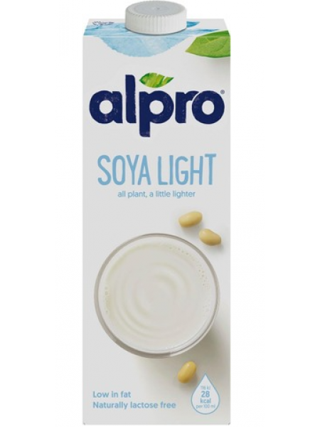 Легкий соевый напиток Alpro Soya Light 1л 